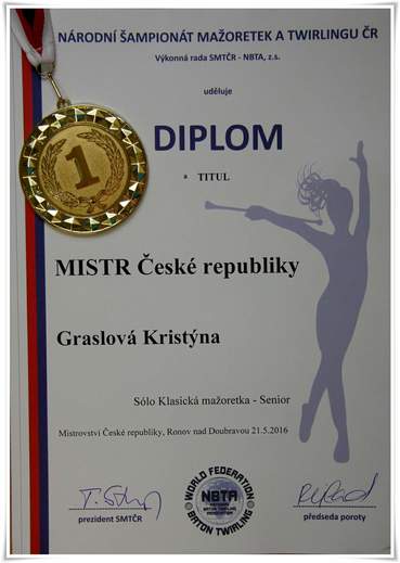 Kiki solo - Mistr ČR 2016