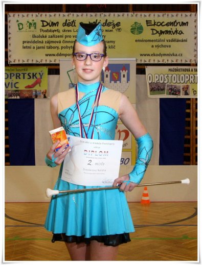 Natálka solo střevíc 2016 2.místo